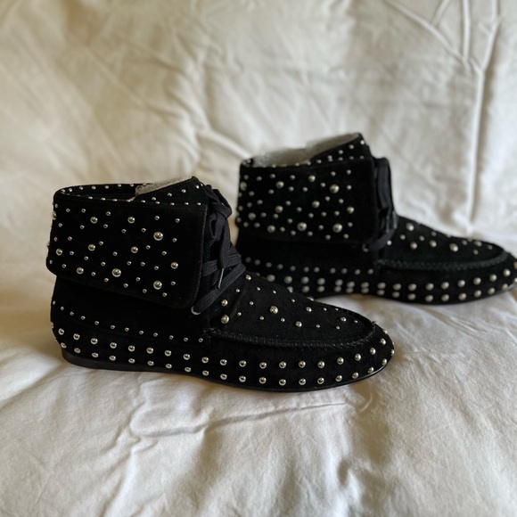 🌺NWT Schutz Eve Studded Boots, Size 10 - Picture 6 of 10